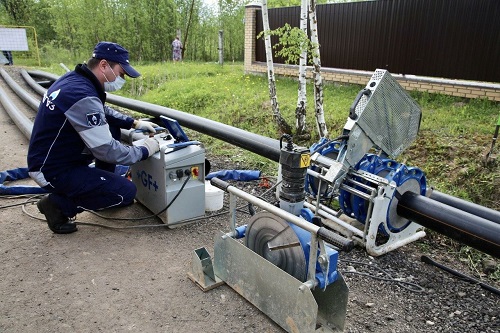В Подмосковье Орешки насытили газом