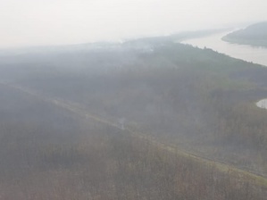 «Якутскэнерго» восстанавливает поврежденную лесным пожаром ЛЭП