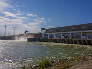 Новосибирское водохранилище наполнено до нормального подпорного уровня
