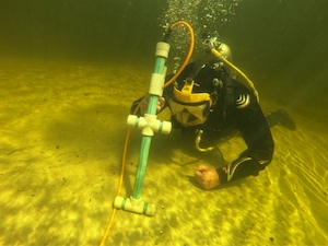 В Волгоградской области проводятся обследование подводных газопроводов