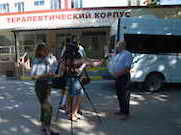 Ростовская АЭС передала более 70 комплектов защитных костюмов больнице Волгодонска