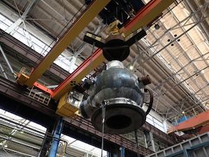 Петрозаводскмаш провел грузовые испытания корпусов насосов для турецкой АЭС «Аккую»