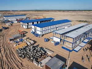 В Усть-Луге обустраивают временный городок для строителей комплекса по переработке этансодержащего газа