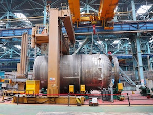 Атоммаш собрал 6 полукорпусов СПЗАЗ для первого энергоблока турецкой АЭС «Аккую»