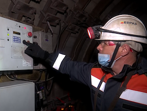 Шахта «Распадская-Коксовая» построила подземную канатно-кресельную дорогу