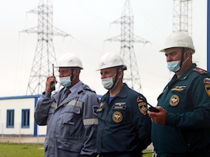 В порту Козьмино ликвидировали условный пожар на нефтебазе