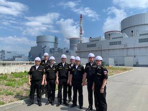 Более 50 моряков-подводников стали участниками технических туров на энергоблоки Ленинградкой АЭС