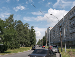 «Ленсвет» реконструирует освещение на проспекте Культуры в Санкт-Петербурге