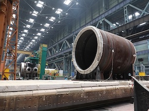 «Атоммаш» изготовил нижний полукорпус реактора для китайской АЭС «Тяньвань»