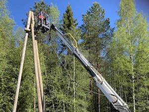 «Россети Северо-Запад» отремонтировали воздушную ЛЭП в Республике Коми