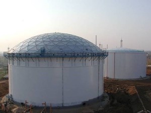 Росстандарт утвердил ГОСТ на алюминиевые купольные крыши для резервуаров на нефтебазах