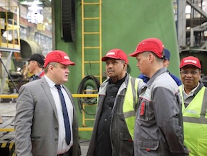 Делегация Бангладеш посетила «Петрозаводскмаш»