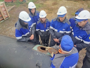 Бойцы стройотряда осваивают профессии на объектах «Газпром трансгаз Томск»