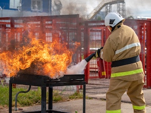 На Калининской АЭС определили лучших огнеборцев