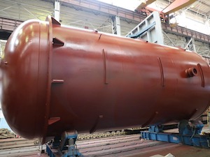 Петрозаводскмаш приступил к гидроиспытаниям ёмкостей системы безопасности для АЭС «Руппур»