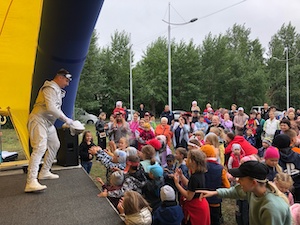 Профсоюз Белоярской АЭС организовал для детей Заречного семейный День Нептуна