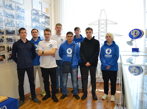 Стройотряд «Чувашэнерго» посетил музей электроэнергетики