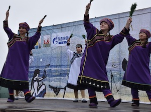 На Сахалине при поддержке компании «Газпром недра» прошел межмуниципальный национальный праздник