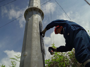 «Сочинские электрические сети» отремонтировали семь ЛЭП в селе Молдовка