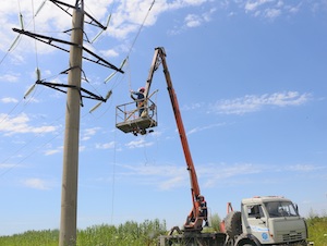 «Россети Юг» отремонтировали стокилометровую воздушную ЛЭП в Волгоградской области