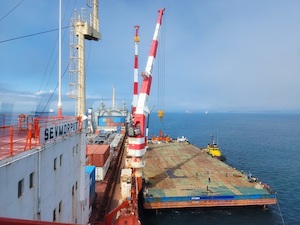 Атомный контейнеровоз «Севморпуть» Росатомфлота прибыл в порт Восточный