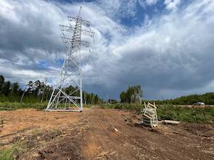 «Тверьэнерго» переустраивает ЛЭП для строительства трассы Москва – Санкт-Петербург
