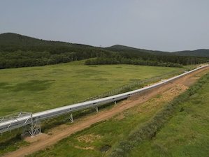 Восточная горнорудная компания завершает строительство самого большого в России угольного конвейера