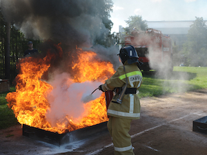 На Белоярской АЭС определили лучший добровольный пожарный расчёт