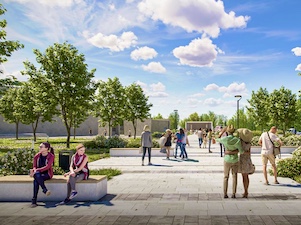 В городе-спутнике Калининской АЭС в 2024 году завершится масштабное благоустройство парковой зоны