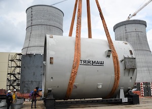 На стройплощадку энергоблока №1 Курской АЭС-2 доставлен транспортный шлюз