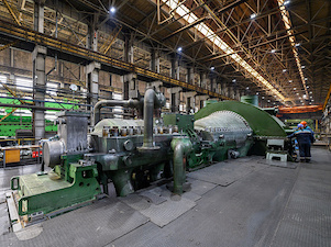 Новая паровая турбина для Киришской ГРЭС прошла испытания на заводе-изготовителе