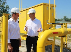 В алтайском селе Новотырышкино построены сети для газификации всех домов