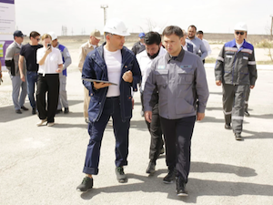 Казахский газоперерабатывающий завод перевыплняет производственные планы