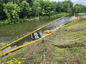 «Транснефть» устранила условный разлив нефти на подводном переходе трубопровода через реку в Татарстане