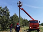 В Подмосковье реконструирована воздушная ЛЭП в селе Бисерово
