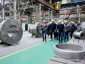 «Петрозаводскмаш» представил главе Минпромторга РФ проекты цифровой трансформации предприятия