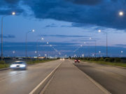 «Ленсвет» модернизировал освещение Усть-Ижорского шоссе