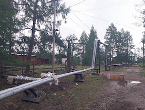 «Теплоэнергосервис» восстанавливает теплосети в пострадавшем от паводка Оймяконском районе Якутии