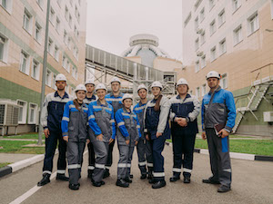 На Нововоронежской АЭС прошли производственную практику студенты Белорусского национального технического университета