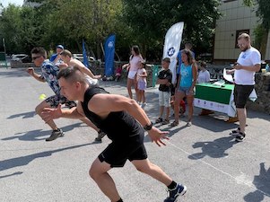 На Ростовской АЭС прошла семейная эстафета «Папа, мама, я - спортивная семья»