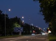 Проспект Юрия Гагарина в Санкт-Петербурге получил новую систему уличного освещения