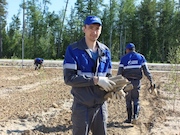 На Чаянде подвели итоги экологической акции «Зеленая весна»