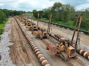 Через реку Уссури в Приморье протянут дюкер резервной нитки нефтепровода ВСТО