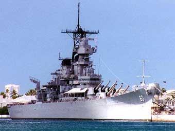 Американцы отправят на ремонт линкор 