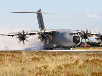 Транспортник A400M прошел проверку мелками
