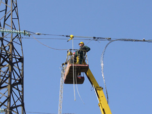 МЭС Юга оснастили новые ЛЭП спиральной арматурой