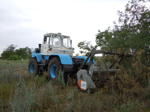 Для расчистки трасс МЭС Юга применили современную технику
