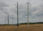 В Усть-Ваеньге начали строительство новой ЛЭП