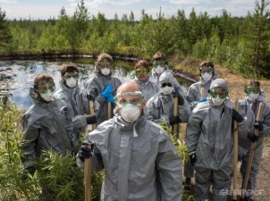 Гринпис органиизовал нефтяной патруль в Коми и Ненецком округе