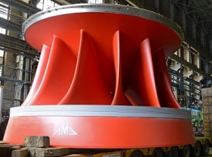 «Силовые машины» изготовили рабочее колесо гидротурбины для Усть-Каменогорской ГЭС в Казахстане